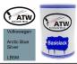 Preview: Volkswagen, Arctic Blue Silver, LB5M: 500ml Lackdose, von ATW Autoteile West.